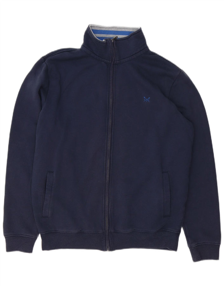 Crew Clothing Muška trenirka Gornja jakna Srednje tamnoplavi pamuk