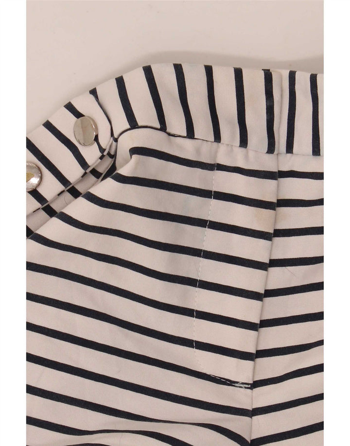 Zara ženske kratke kratke hlače Regular Casual XS W28 bijele pruge