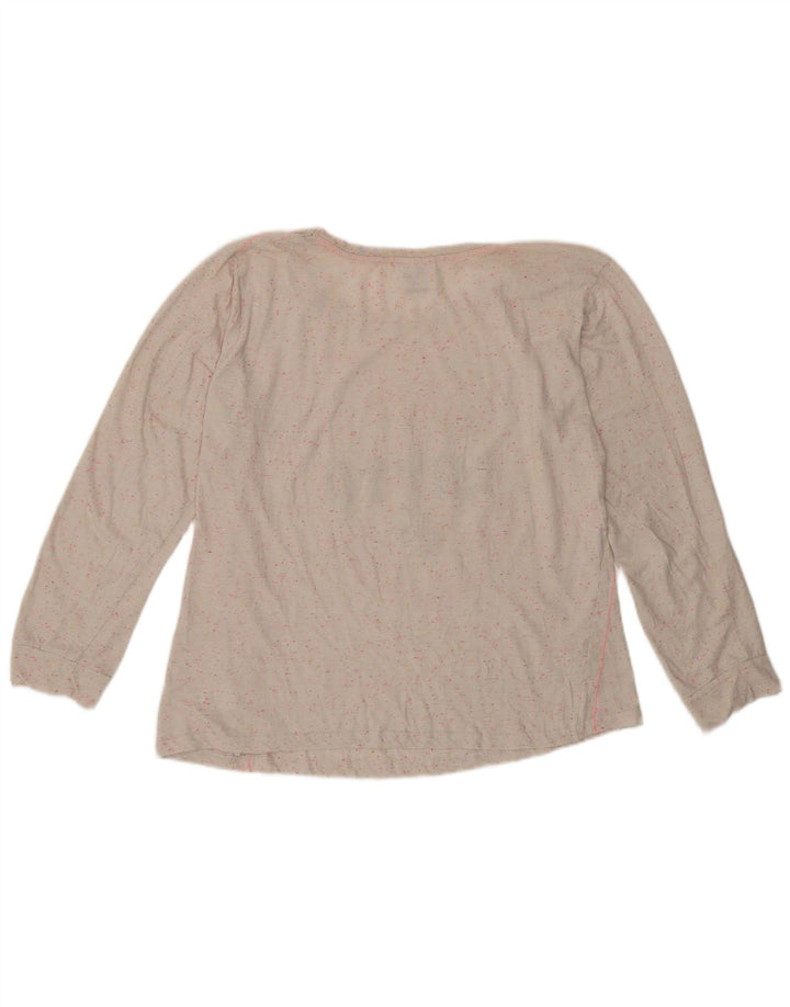 Lotto ženska majica dugih rukava s grafikom UK 14 Veliki bijeli flekasti pamuk