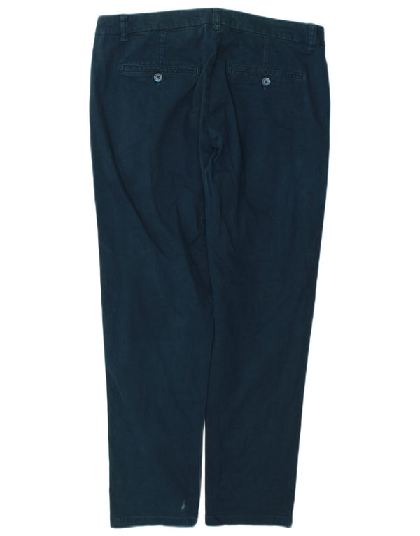 Marks & Spencer ženske ravne chino hlače UK 12 srednje W34 L28 zelena