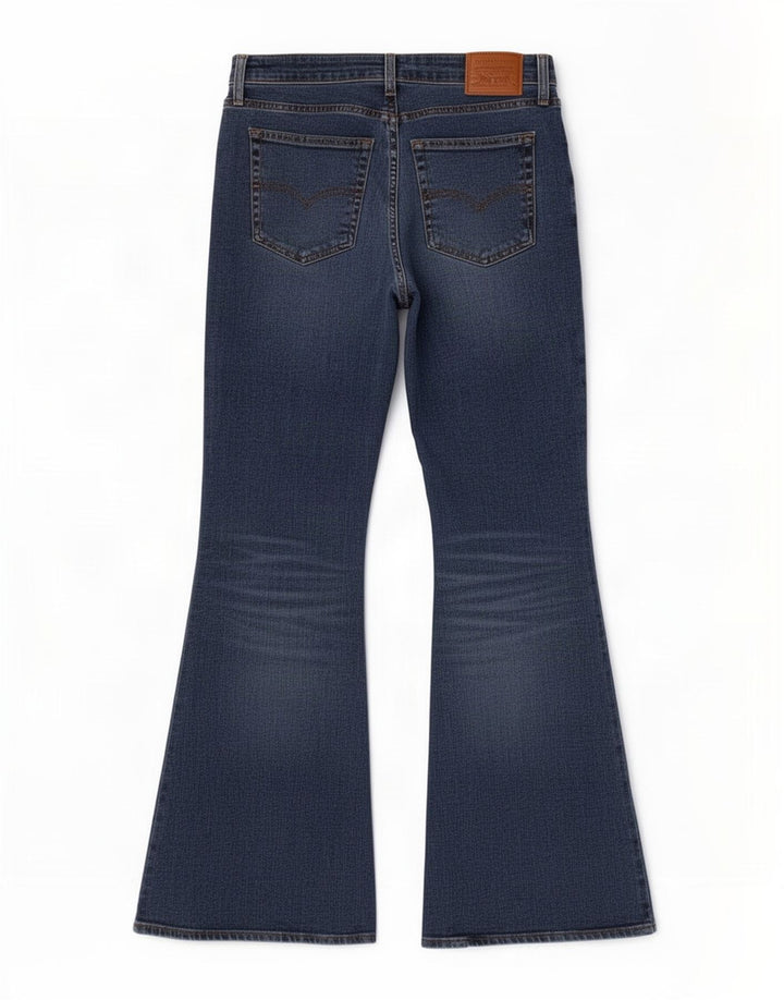 Levi's ženske 726 lepršave traperice W30 L30 plavi pamuk