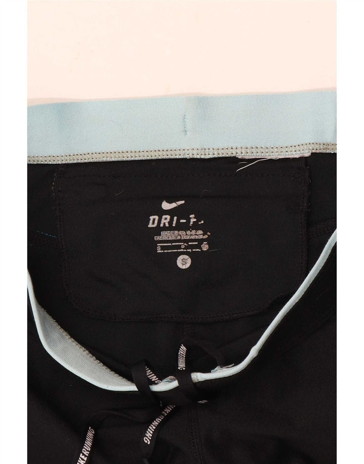 Nike ženske kapri tajice UK 10 male crne boje