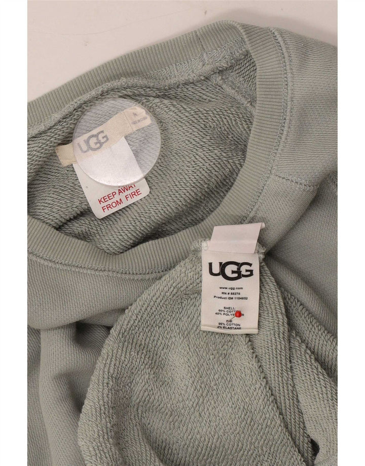 UGG Ženska grafička prevelika trenirka UK 14 srednje zelene boje
