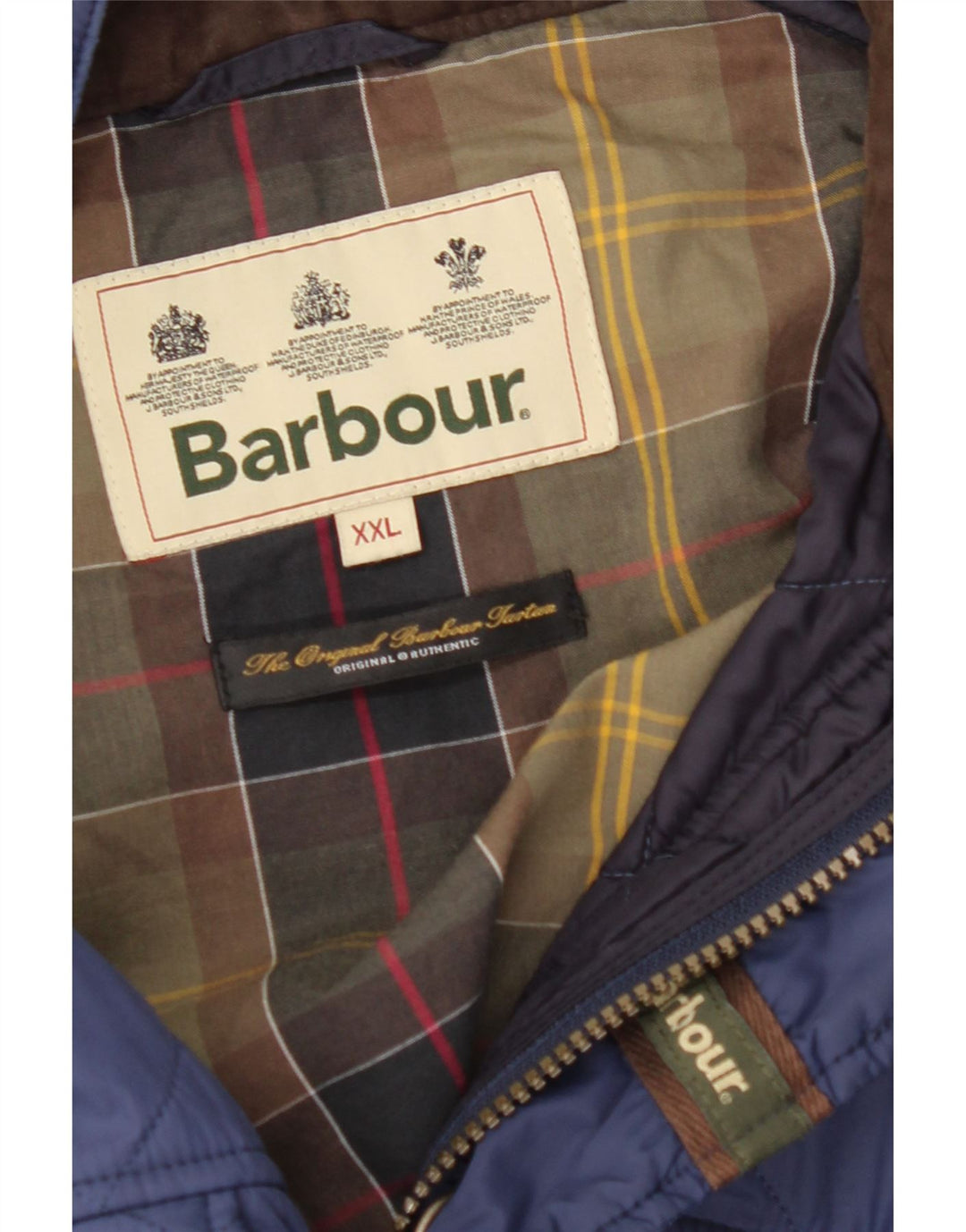 BARBOUR Muška prošivena jakna UK 44 2XL Plava