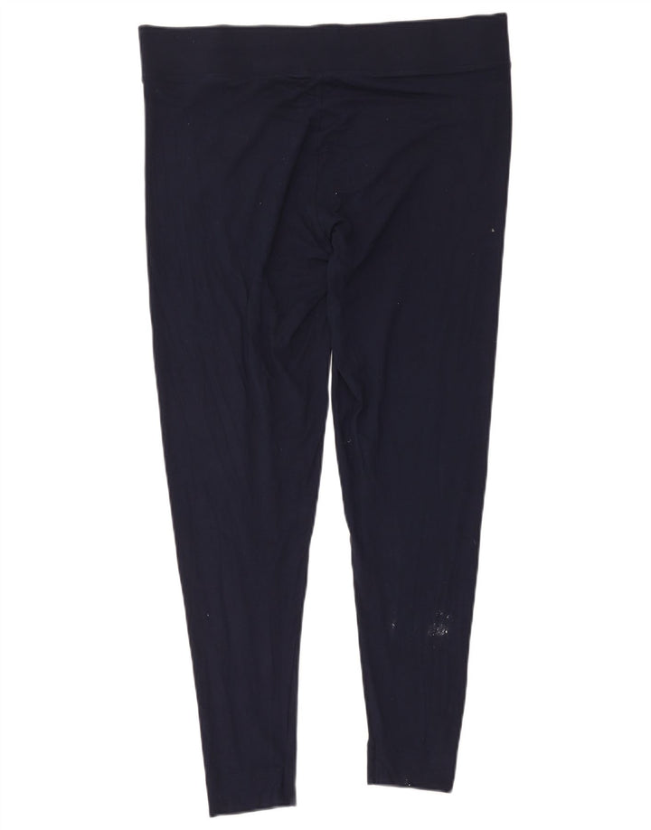 Marks & Spencer ženske tajice UK 18 XL tamnoplava viskoza