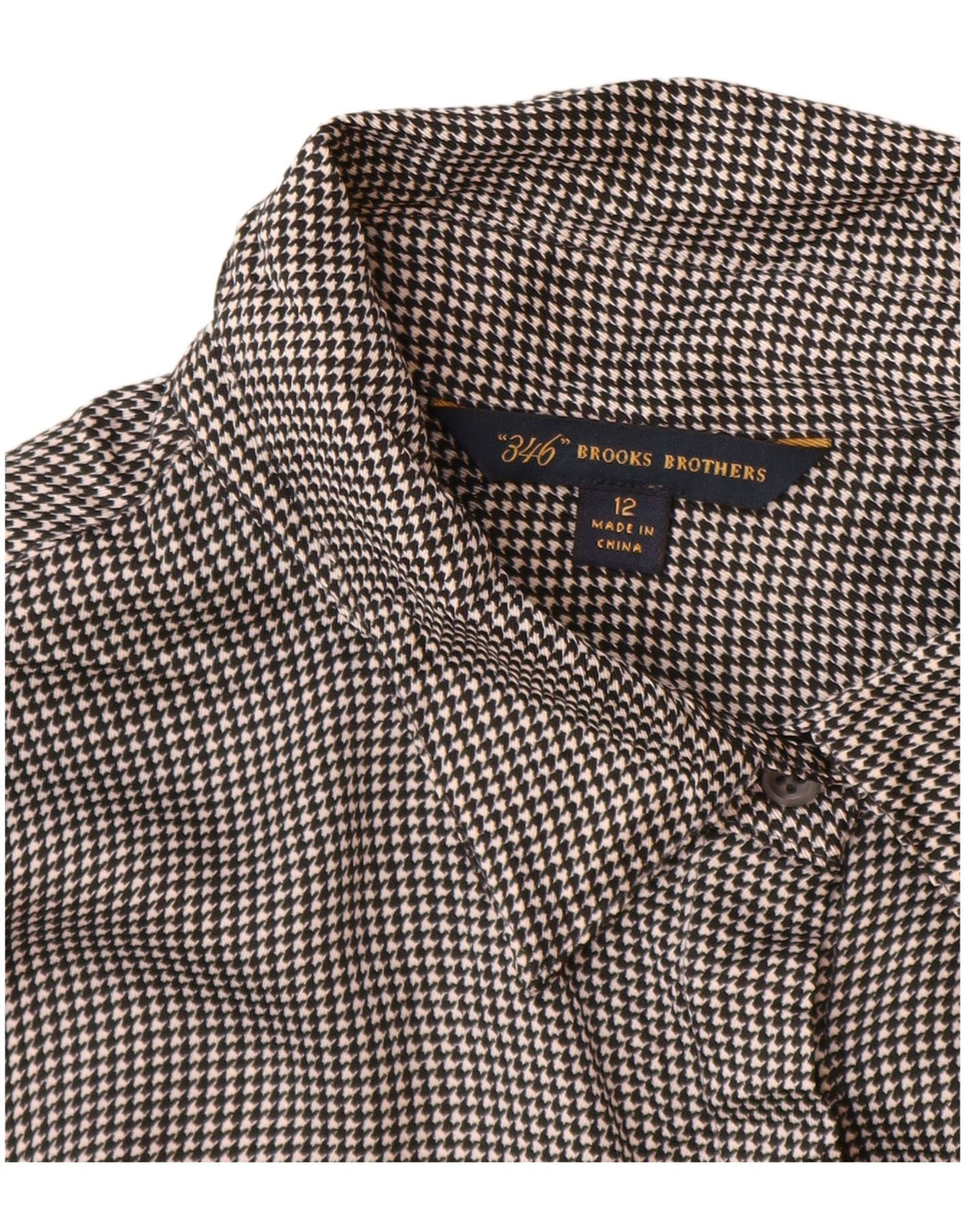 Brooks Brothers ženska bluza košulja 346 US 12 veliki sivi poliester