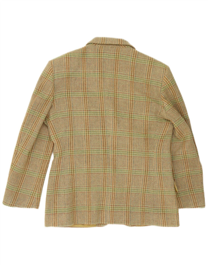 Henry Cottons Ženska jakna sa 3 gumba IT 44 Srednja zelena houndstooth