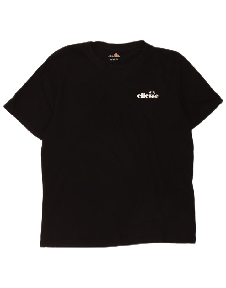 Ellesse Muška majica kratkih rukava 2XL crni pamuk