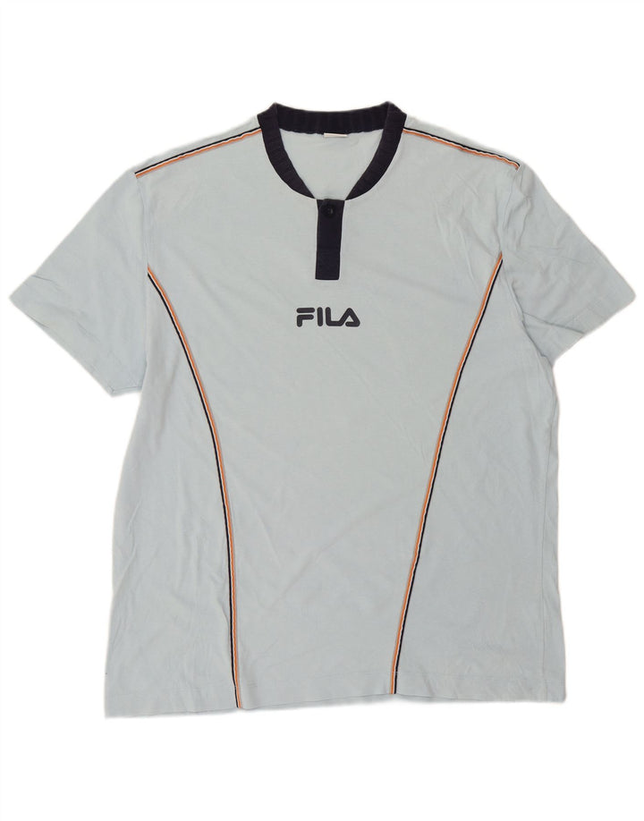 Fila Muška majica kratkih rukava Velika plava pamučna majica