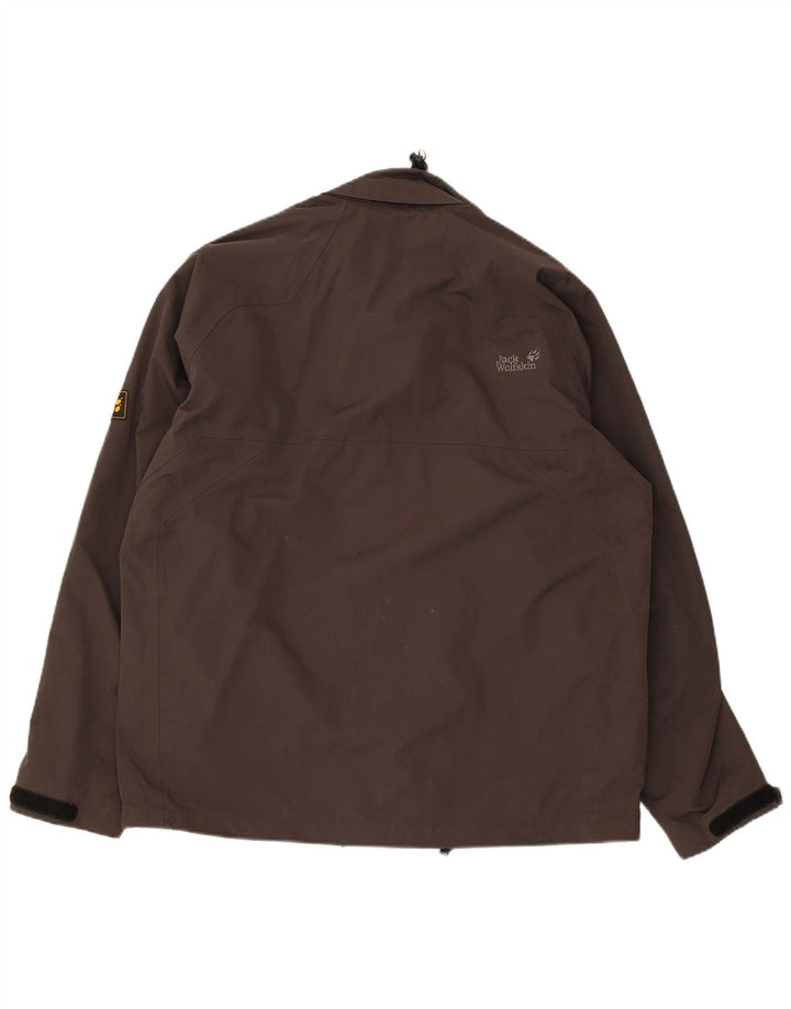 Jack Wolfskin muška kišna jakna UK 40/42 veliki sivi poliamid