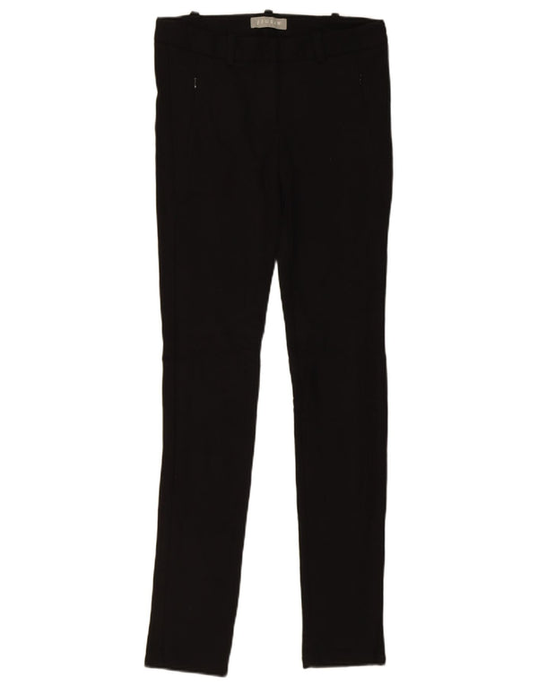 Jigsaw Womens Skinny Chino Trousers UK 8 Small W27 L30 Black