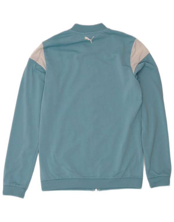 Gornja jakna trenirke Puma Boys Graphic 15-16 Years Blue Colourblock