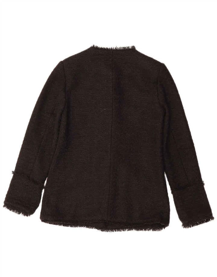 MONSOON Ženska jakna sa 5 gumba UK 10 Mali crni poliester