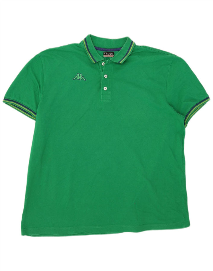 Kappa muška polo majica 3XL na zelene pruge