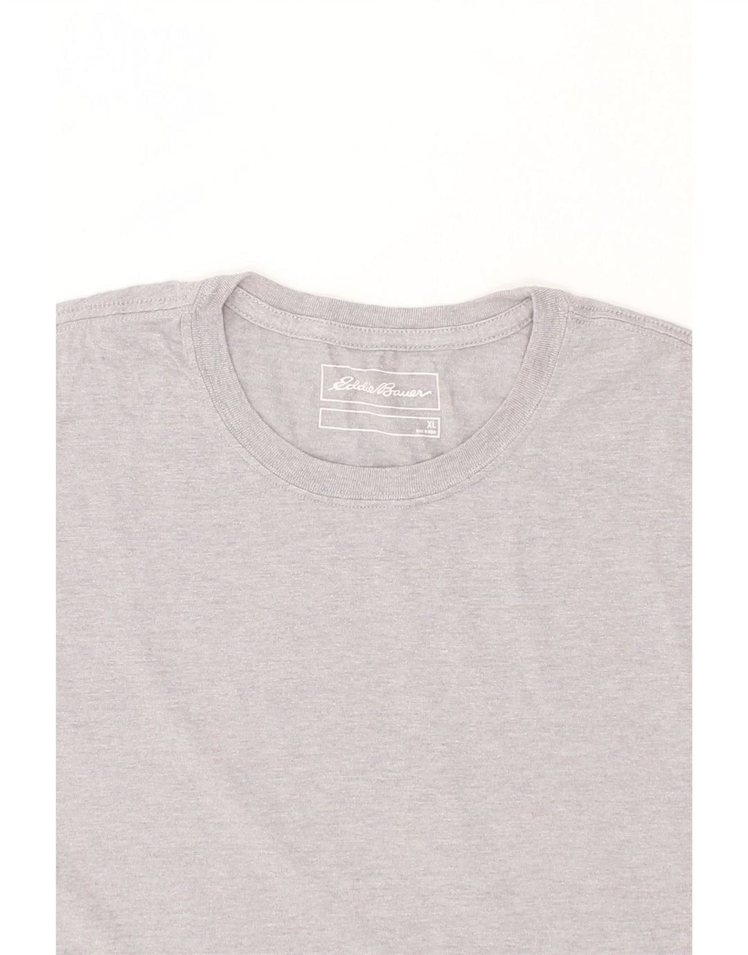 EDDIE BAUER Mens T-Shirt Top XL Grey Cotton Vintage Eddie Bauer and Second-Hand Eddie Bauer from Messina Hembry 