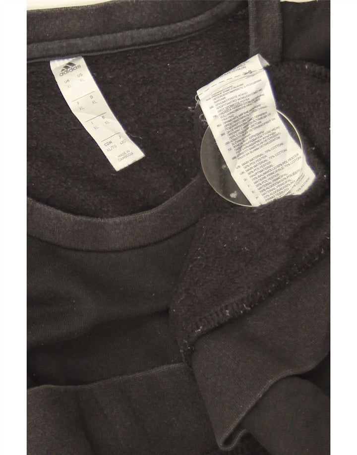 Adidas muška majica XL crni pamuk