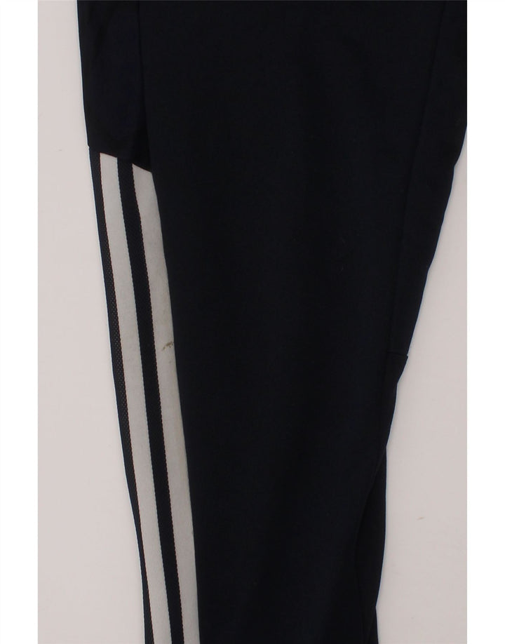 ADIDAS Boys Tracksuit Trousers 13-14 Years  Navy Blue Polyester Vintage Adidas and Second-Hand Adidas from Messina Hembry 
