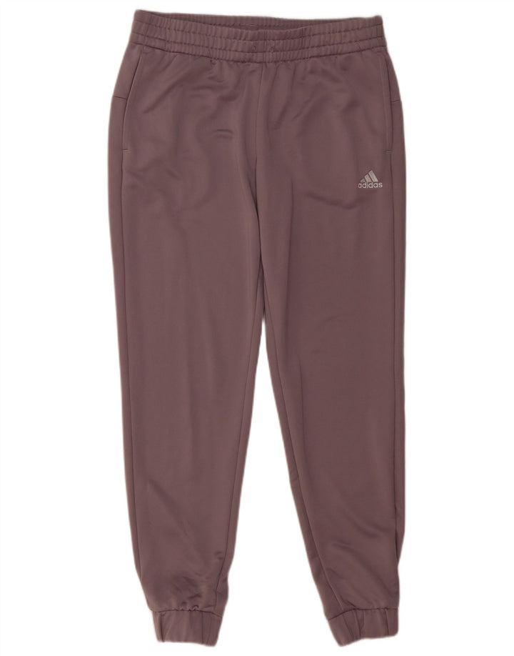 ADIDAS Ženska trenirka Hlače Joggers UK 16/18 Veliki ljubičasti poliester