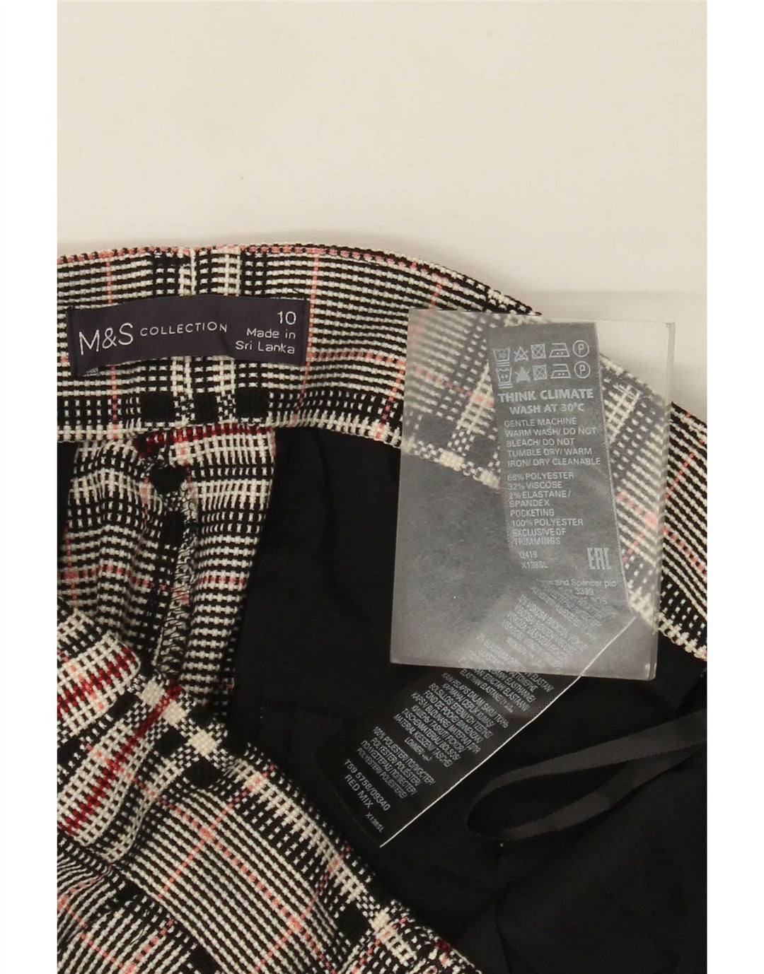 Marks & Spencer ženske chino hlače UK 10 male W30 L28 višebojne
