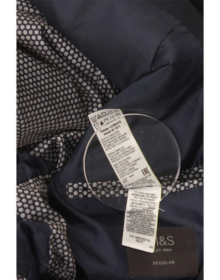 Marks & Spencer muška kratka jakna sa 2 gumba UK 44 2XL tamnoplava