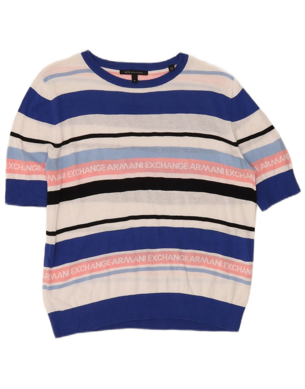 Armani Exchange Ženski džemper s veznim izrezom UK 14 Medium Multic