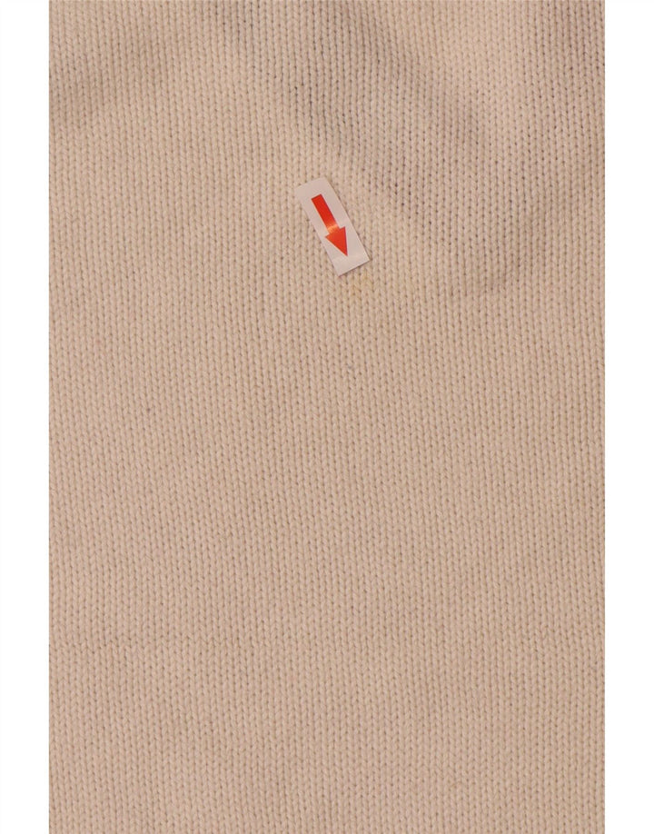 Tommy Hilfiger muški džemper s V-izrezom, srednje bijele boje, pamuk