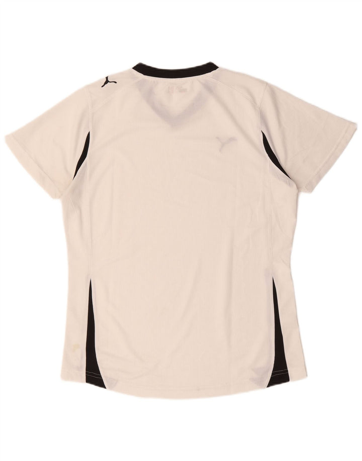 Puma ženska majica kratkih rukava UK 16 Large White Colourblock poliester