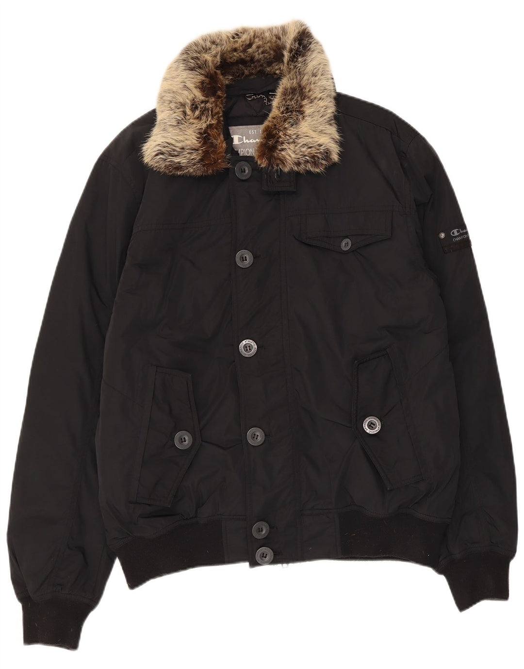 CHAMPION muška bomber jakna UK 40 velika crna