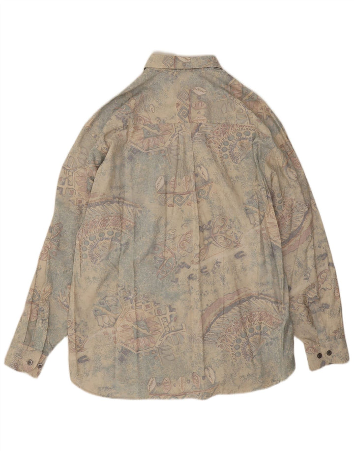 Club D'Amingo muška košulja s apstraktnim uzorkom, veličina 41/42, velika, višebojna