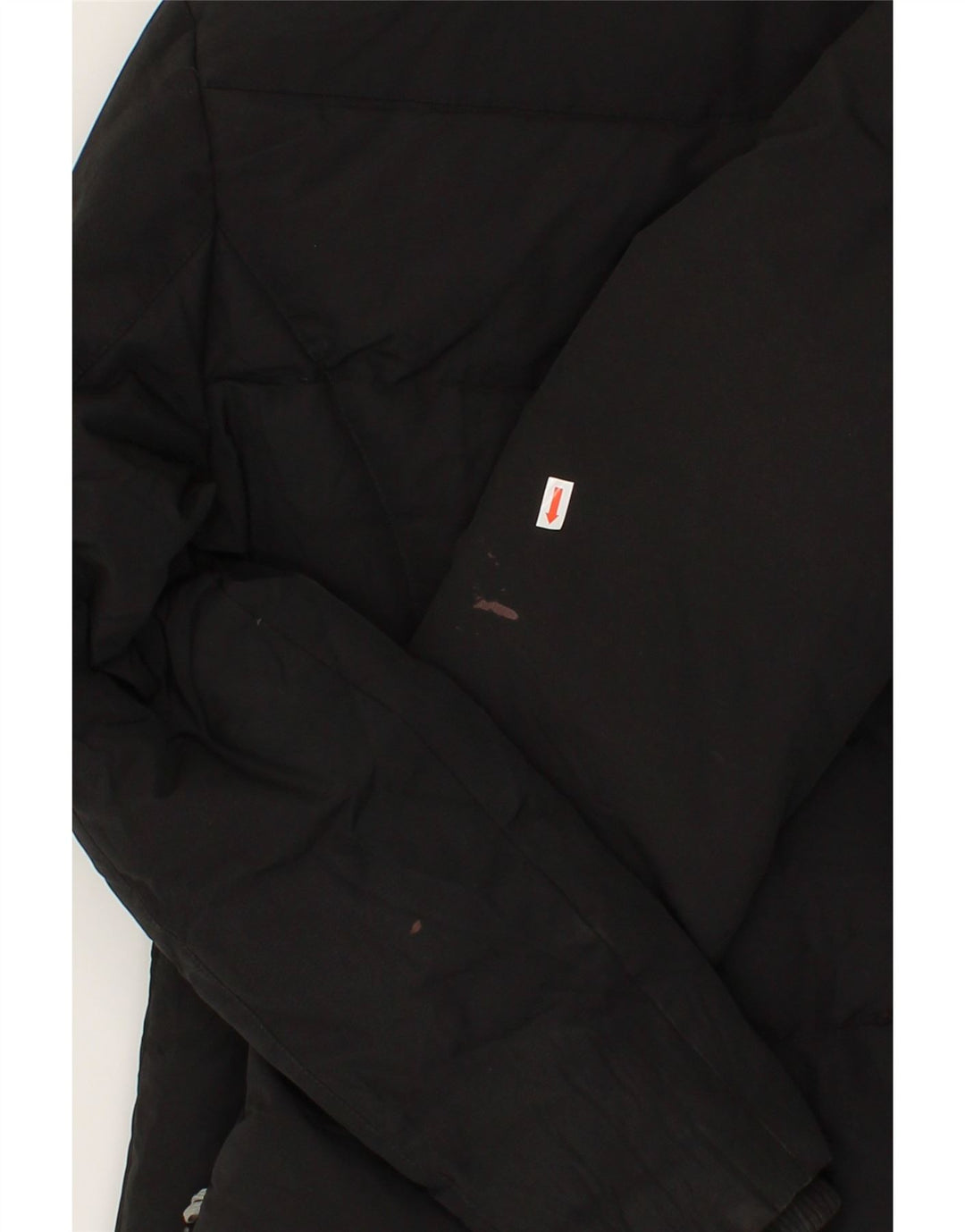 WOOLRICH Womens Hooded Padded Jacket UK 12 Medium Black Vintage Woolrich and Second-Hand Woolrich from Messina Hembry 