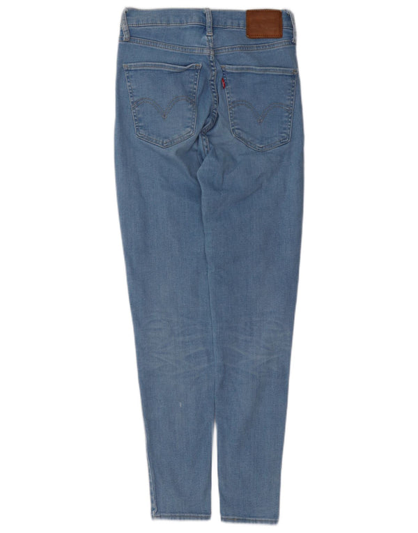 LEVI'S Ženske Mile High Super Skinny traperice W27 L28 Plavi pamuk