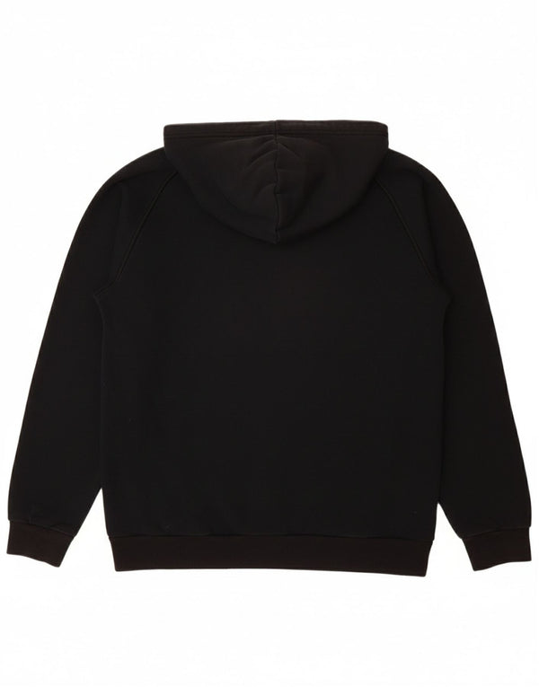 ADIDAS majica s kapuljačom s kapuljačom, 15-16 godina, crna