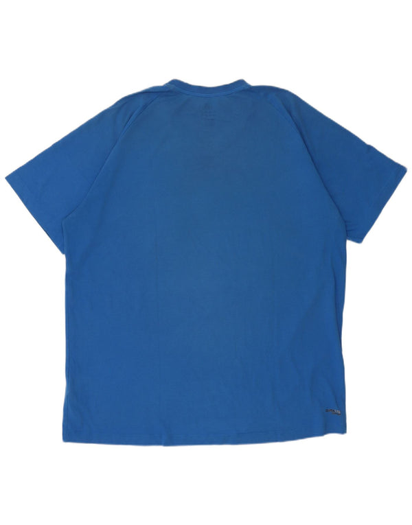 Adidas muška majica kratkih rukava XL plavi pamuk