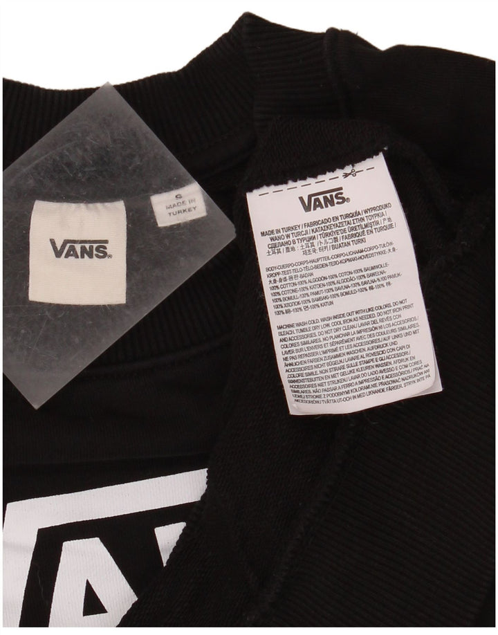 VANS Ženska prekomjerna majica s motivom UK 10 Mala crna