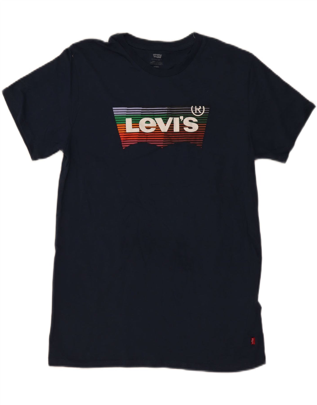 LEVI'S muška majica kratkih rukava s grafičkim motivima Srednji tamnoplavi pamuk