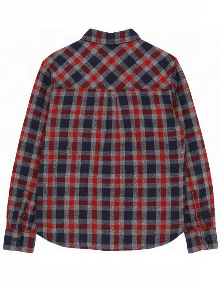 Mountain Warehouse Muška flanelska košulja Medium Raznobojni karirani pamuk