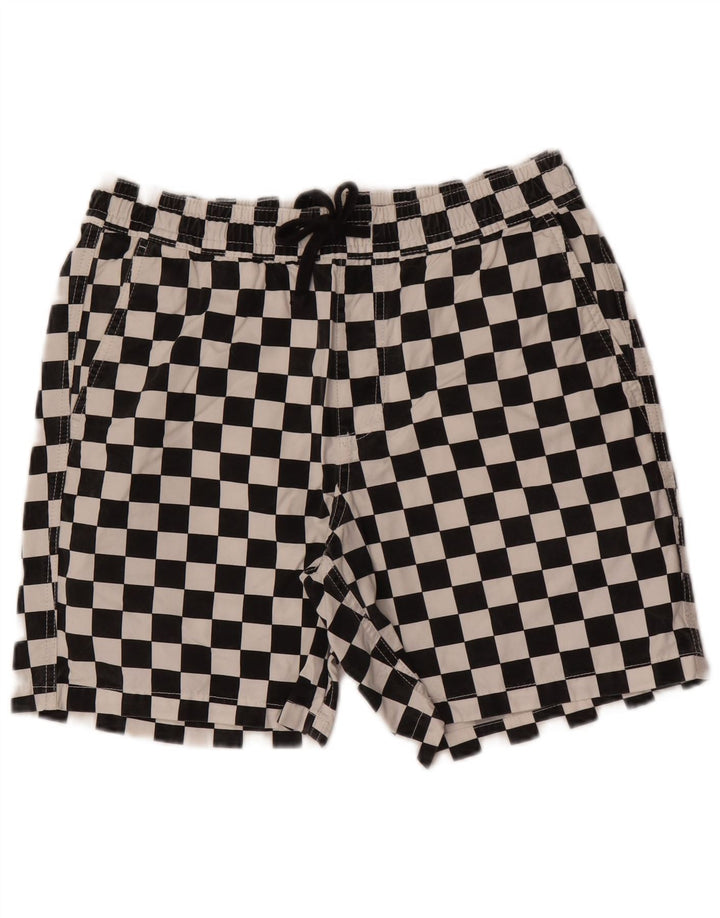 Vans muške kupaće kratke hlače srednje crne geometrijske pamučne boje
