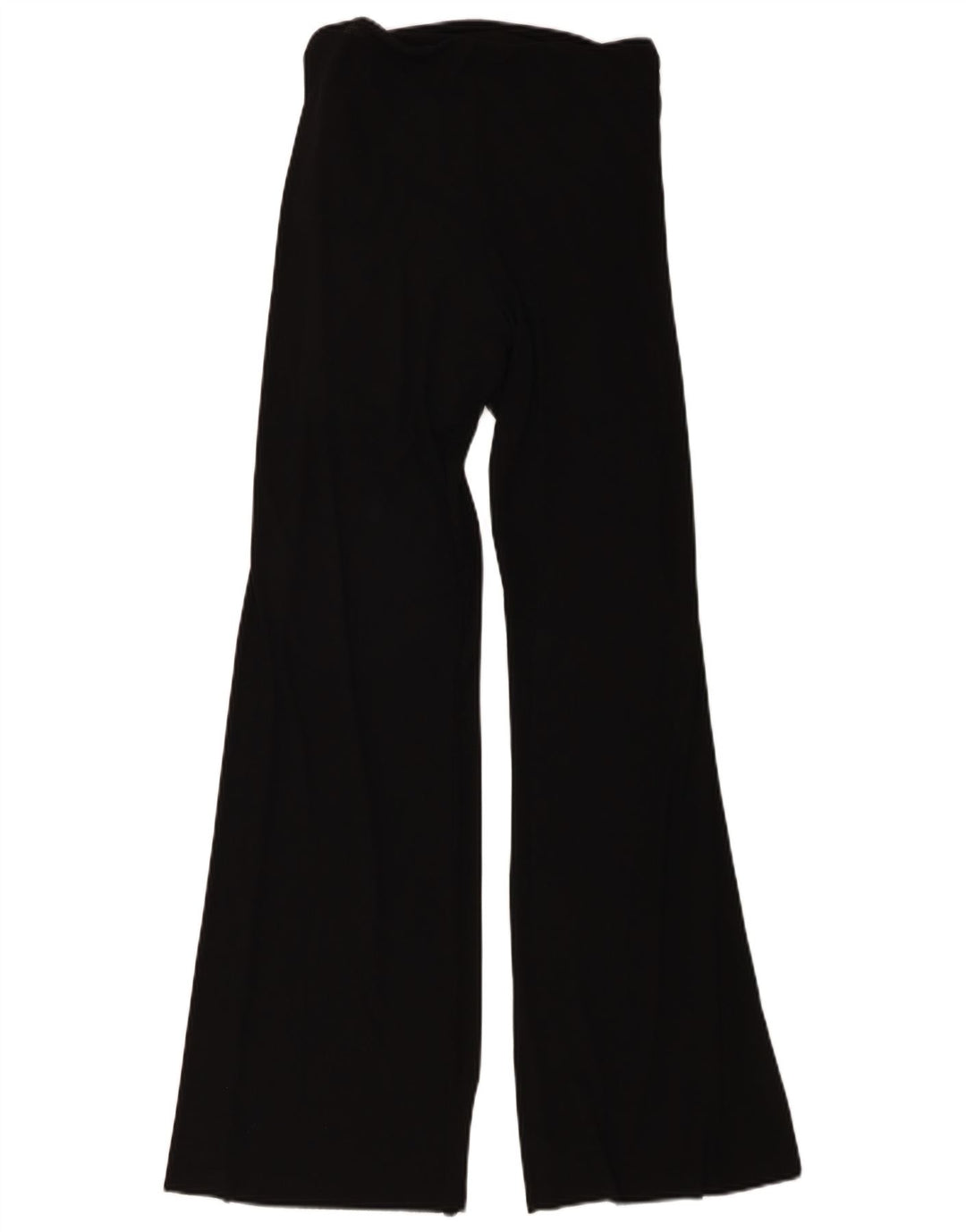 ZARA Womens Flare Casual Trousers Large W30 L33 Black Polyester