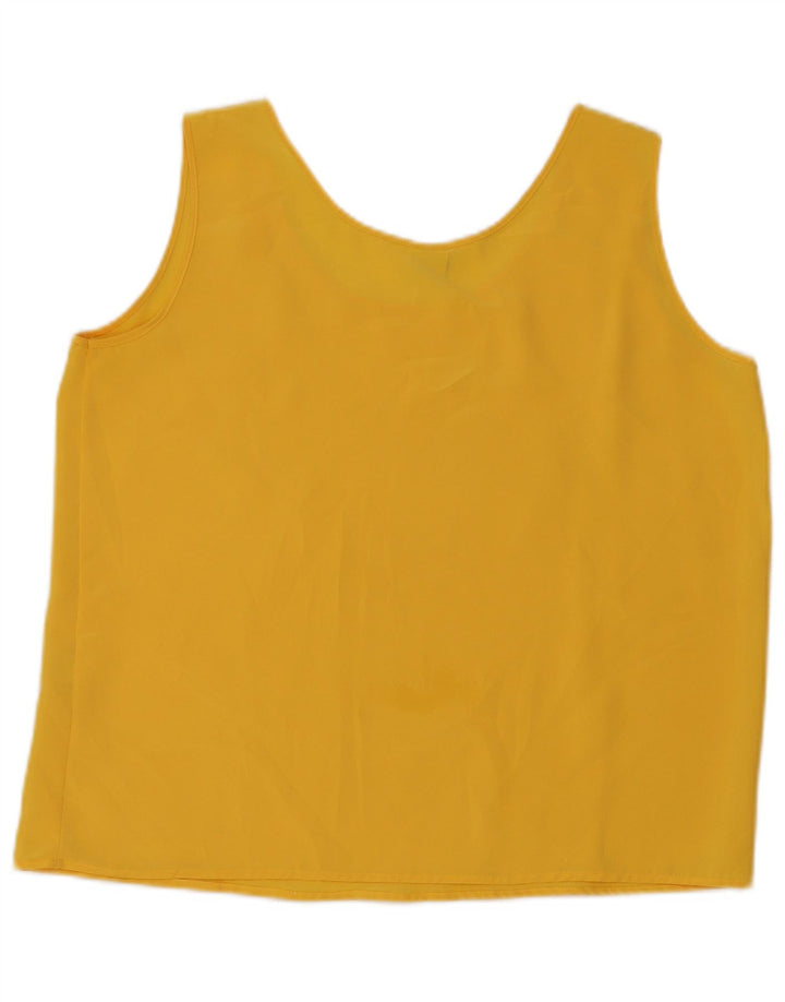 Primavera Firenze ženski gornji dio velike bluze bez rukava US 4 Small Yellow