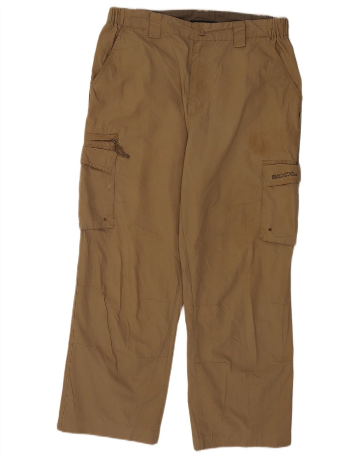Mountain Warehouse muške ravne kargo hlače W34 L26 bež poliester