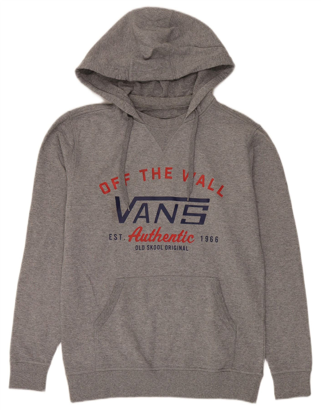 Vans muška majica s kapuljačom s grafičkim motivima XS siva