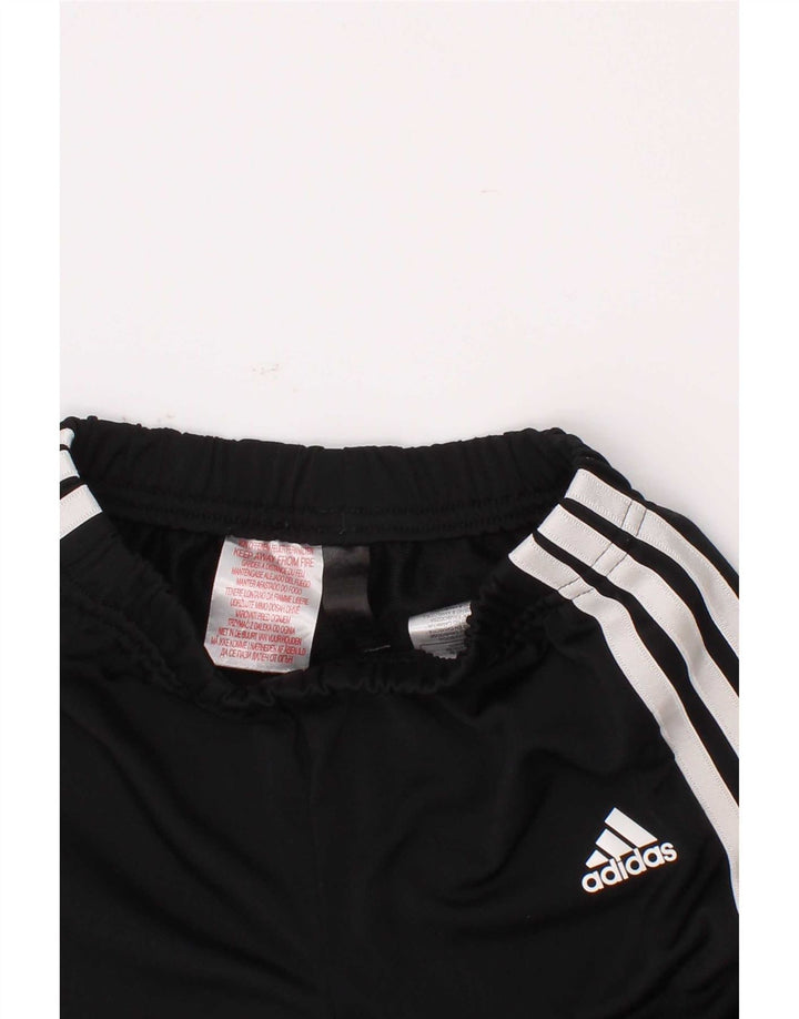 Adidas trenirka za dječake, hlače za trčanje, 5-6 godina, crni poliester