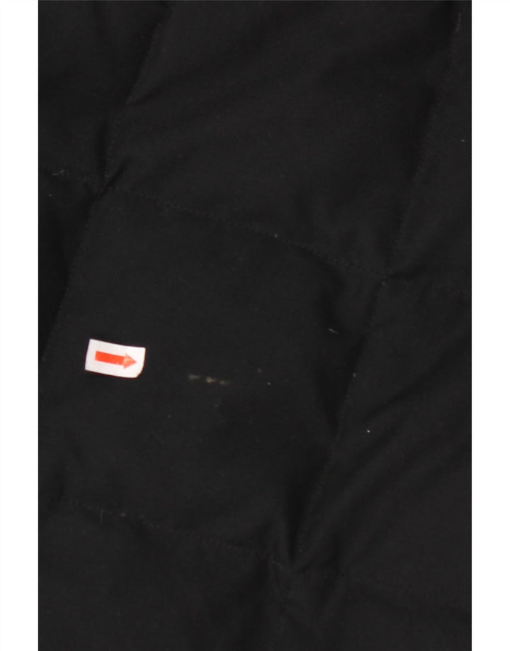 BRUGI ženski podstavljeni kaput s kapuljačom IT 48 XL crni poliester