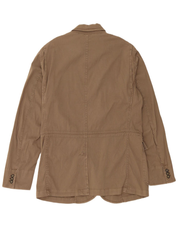 Trussardi Jeans muška pomoćna jakna IT 54 2XL bež pamuk