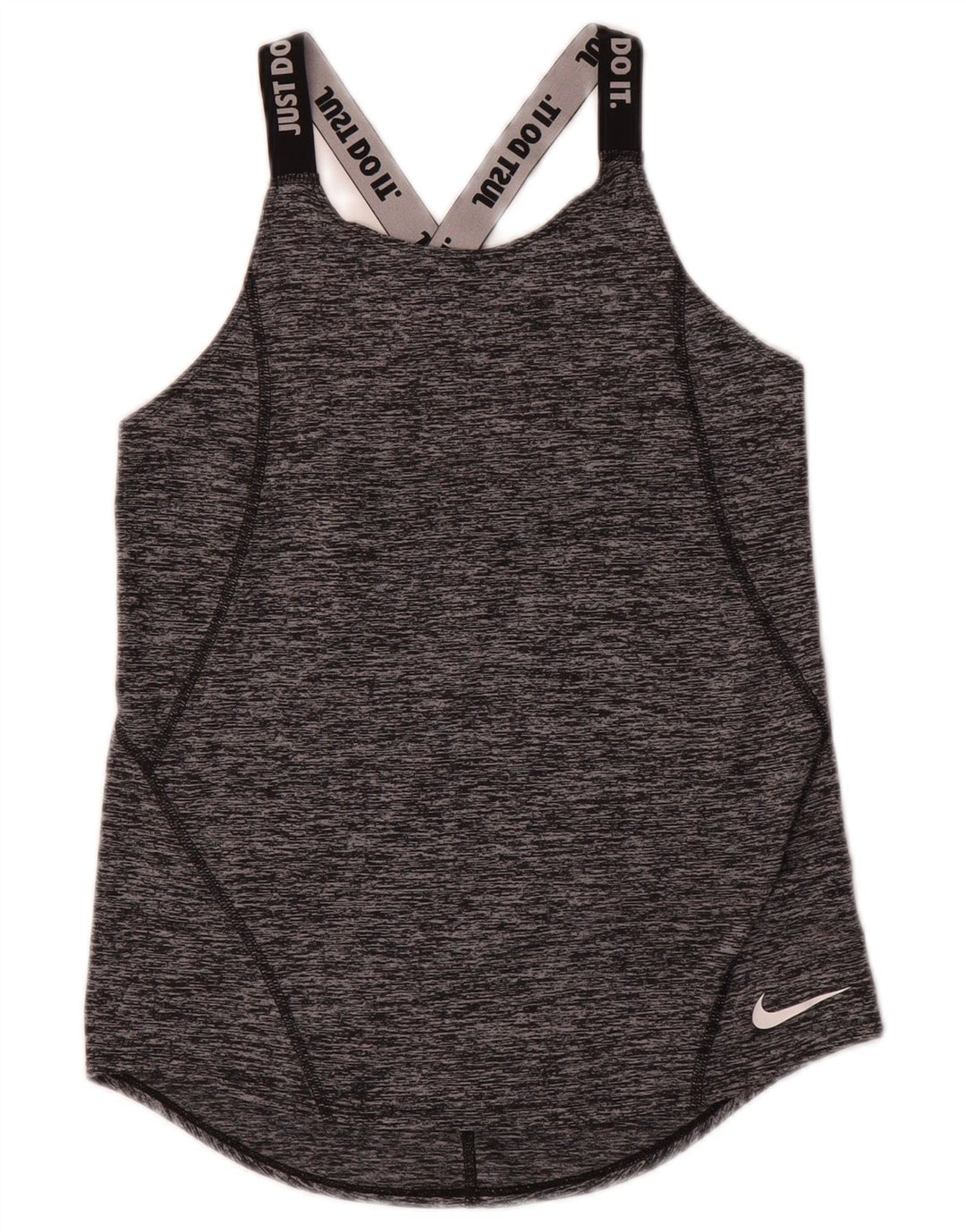Nike Girls Graphic Vest Top 12-13 Years Veliki sivi flekasti poliester