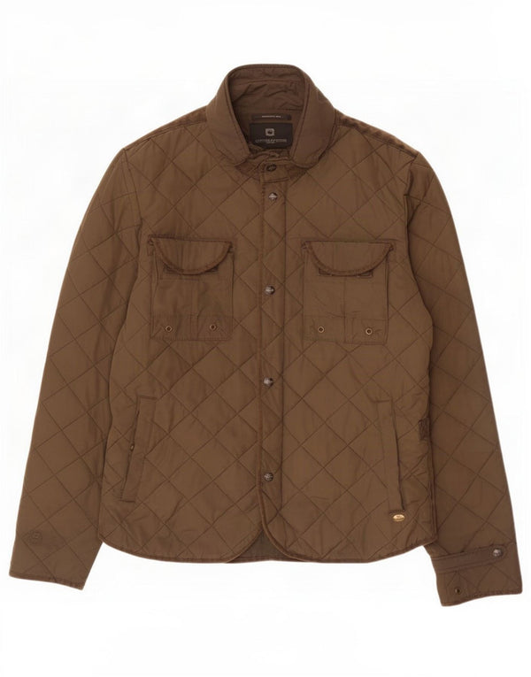 Scotch & Soda muška prošivena jakna UK 40 veliki kaki poliester