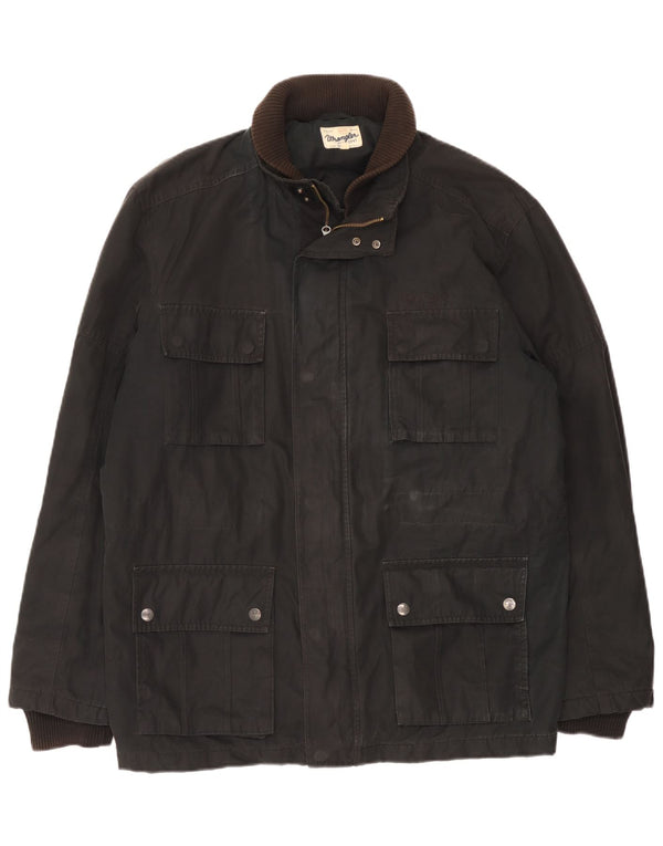 Wrangler muška pomoćna jakna UK 42 XL crni poliester