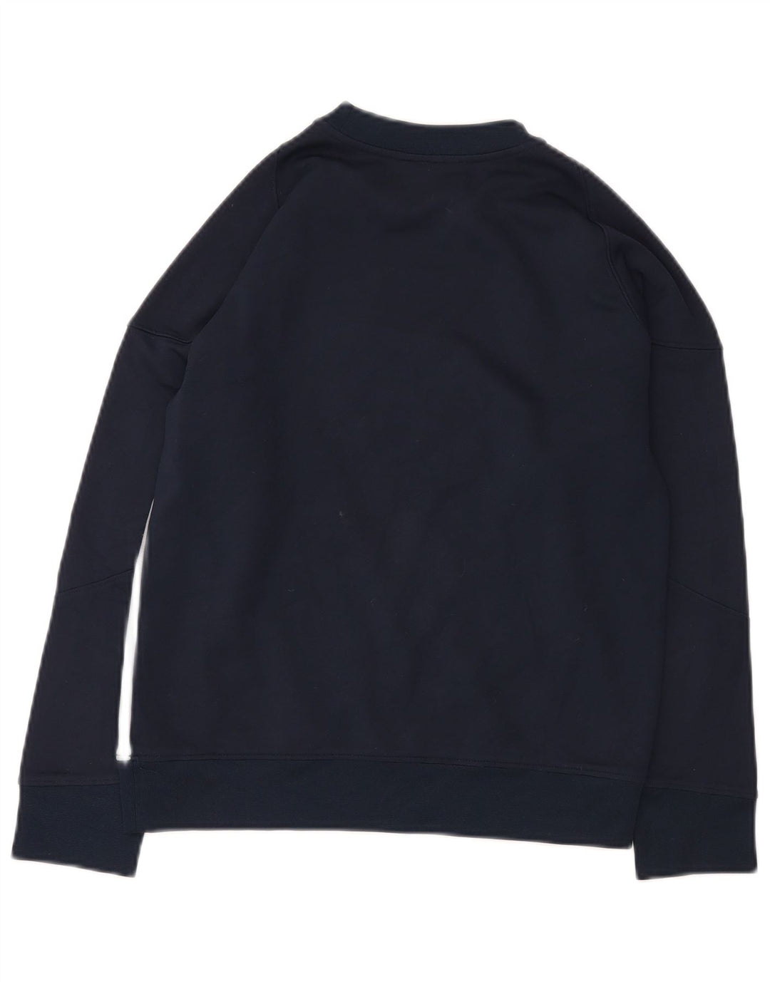 NIKE Boys Sweatshirt Džemper 10-11 Years Medium Navy Blue Colourblock