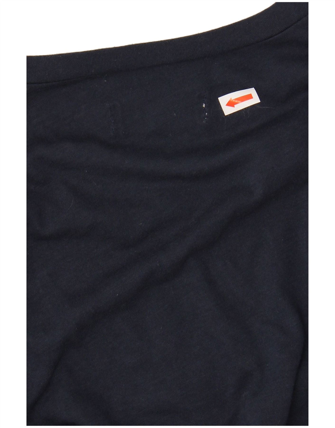 HOLLISTER Ženska grafička majica kratkih rukava UK 6 XS tamnoplavi pamuk