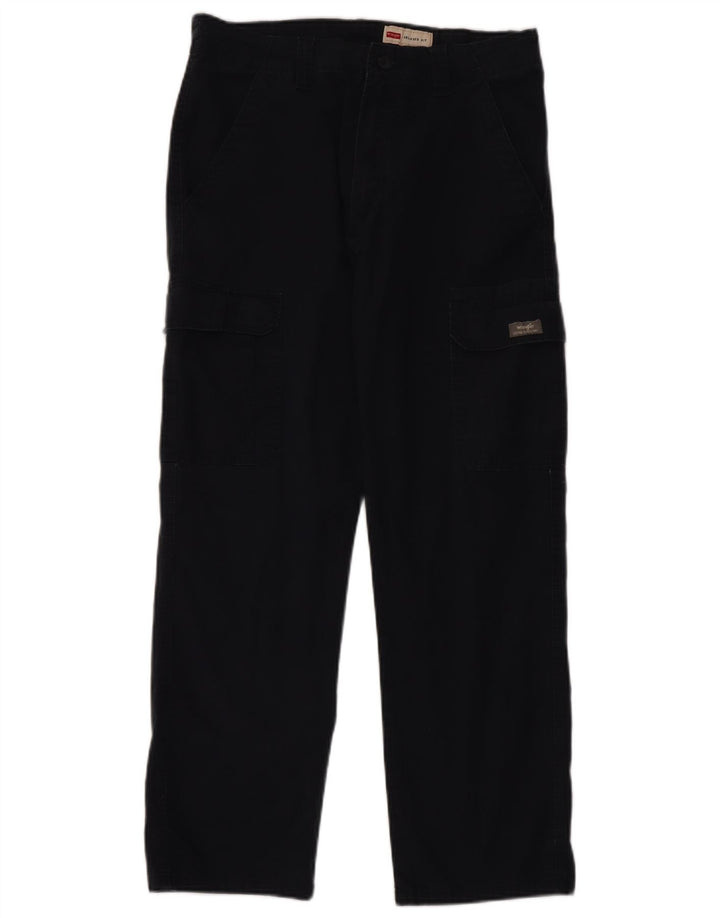 WRANGLER Muške kargo hlače opuštenog kroja W32 L32 tamnoplavi pamuk